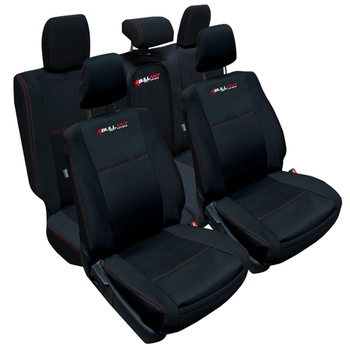 Premium Neoprene Full Set of Seat Covers Suit Mitsubishi Triton MQ & MR (May 2015 to Jan 2024)